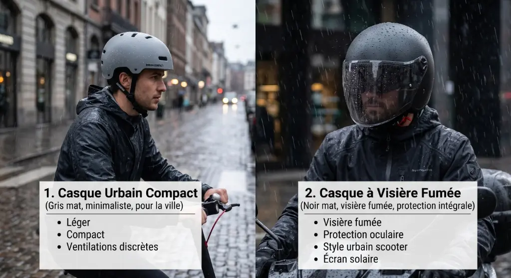 Casque trottinette électrique