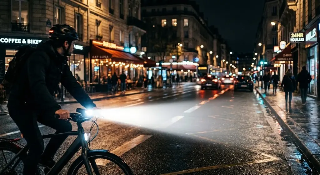 Éclairage trottinette
