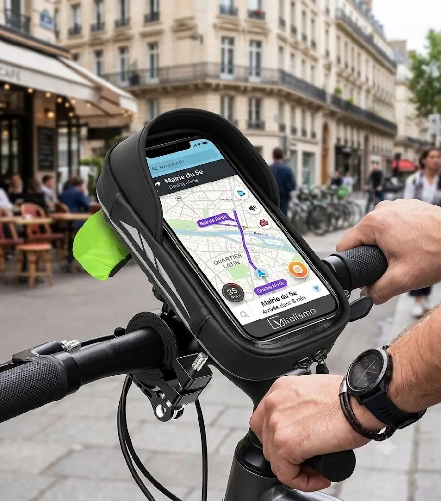 Support téléphone trottinette